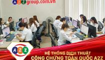 Dịch Thuật Chuyên Ngành Quân Sự - Quốc Phòng Tại A2Z Quận Cái Răng
