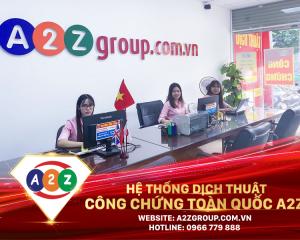 Dịch Tiếng Đài Loan Chuyên Ngành Tại A2Z Quận Ninh Kiều